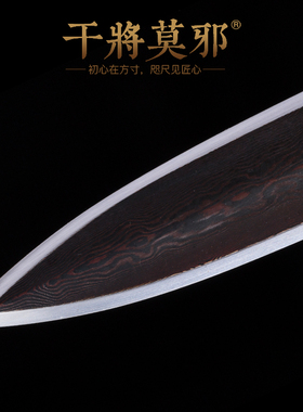 干将莫邪龙泉胡小军宝剑手工断水