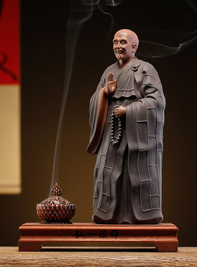 新中式书房招财祝福陶瓷工艺品