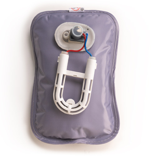 颈椎热水袋防爆充电暖宝宝敷腰肚脖子枕头肩颈专用热敷理疗暖水袋 - 图2