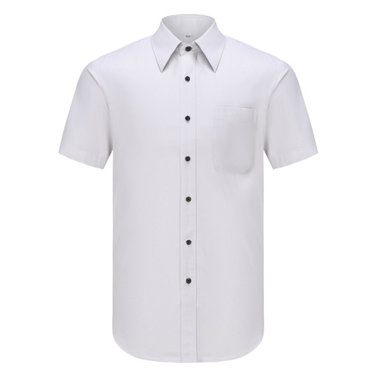 2025招行新行服男衬衫招商银行工作服岩石白衬衣短袖行服工装制服