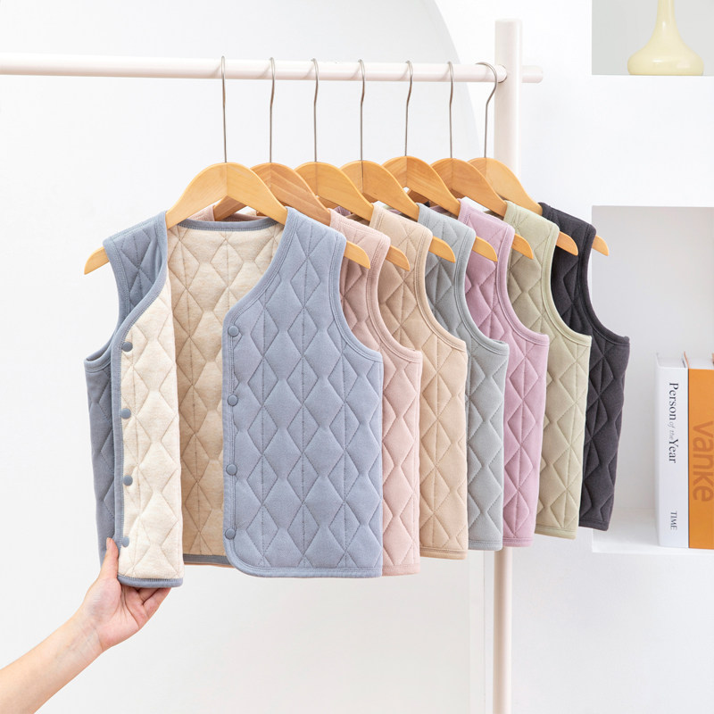 儿童马甲秋冬季校服神器加绒加厚男女童内搭保暖背心宝宝坎肩马夹,淘宝优惠券,粉丝福利购,淘宝优惠卷