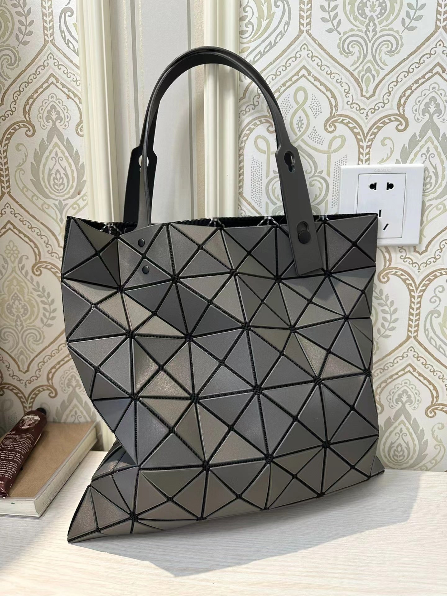 女日本十格六格菱格手提包三角片 欧诺杰女士包袋