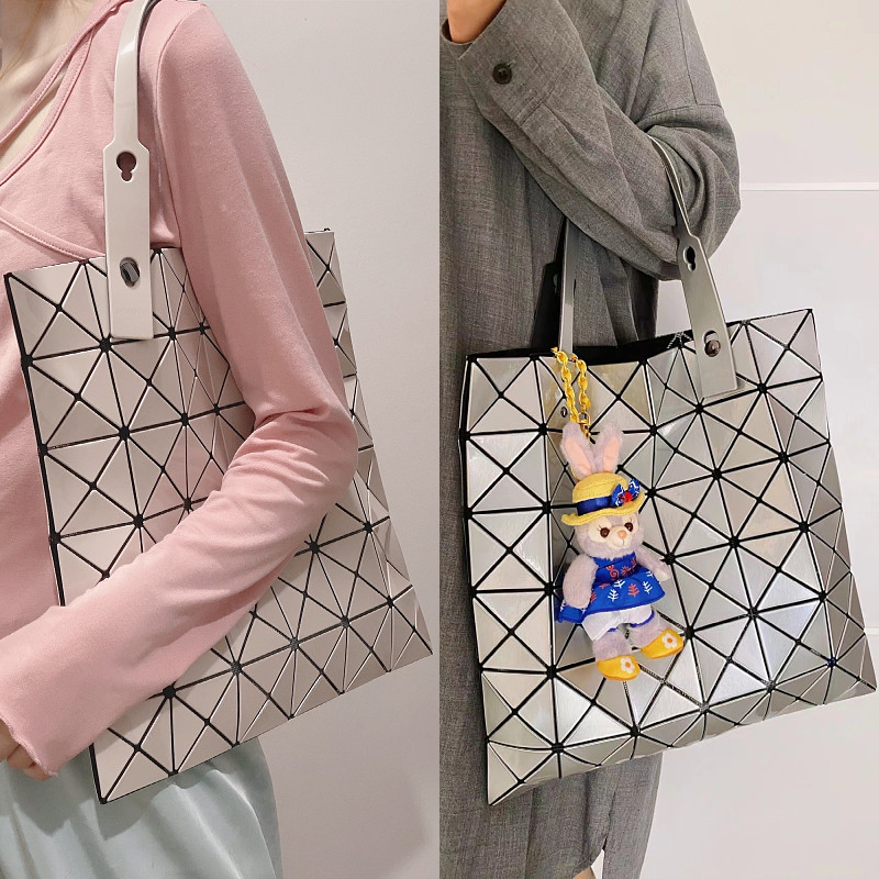 女日本十格六格菱格手提包三角片 欧诺杰女士包袋