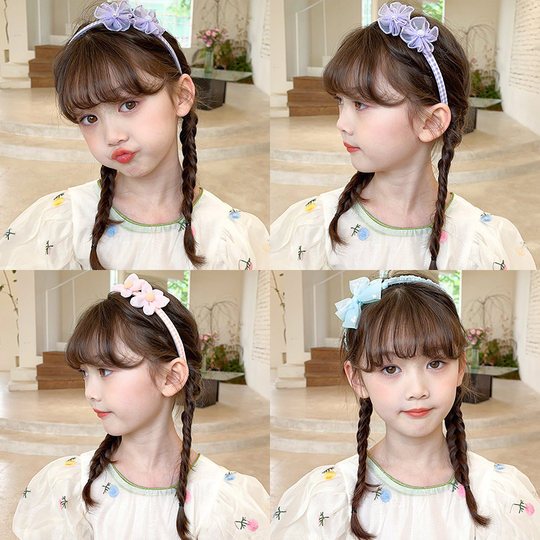 LILX повязка на голову с милым бантиком для маленькой девочки повязка на голову