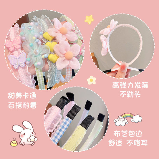 LILX повязка на голову с милым бантиком для маленькой девочки повязка на голову