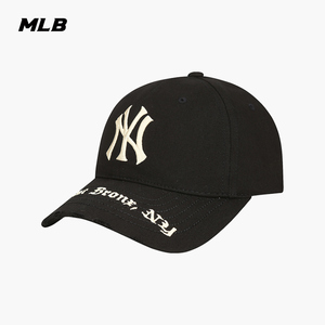 MLB官方 男女情侣棒球帽遮阳刺绣LOGO帽子运动休闲时尚鸭舌帽CPKP