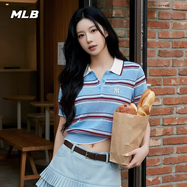 MLB ເສື້ອຍືດແຂນສັ້ນທີ່ສະດວກສະບາຍຂອງແມ່ຍິງທີ່ເປັນທາງການຂອງ MLB ເສື້ອຢືດ 26 ລະດູຮ້ອນແບບໃຫມ່ KPV09