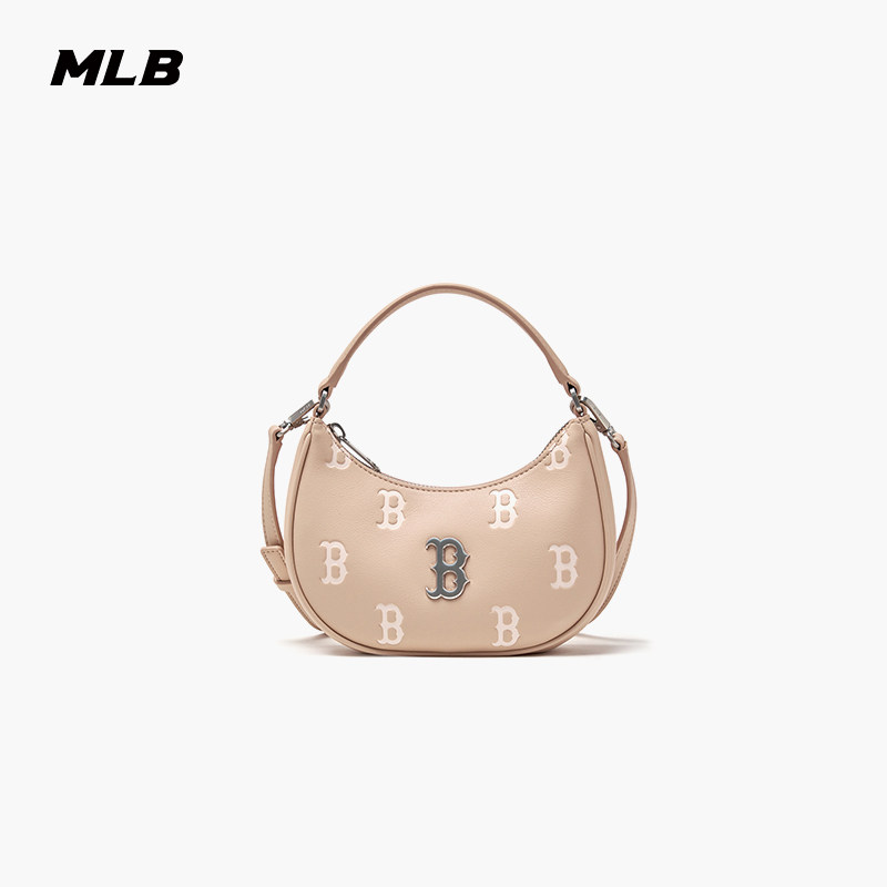 MLB官方 男女时尚百搭印刻迷你老花斜挎包26春季新款CRMM1/BQM01,淘宝优惠券,粉丝福利购,淘宝优惠卷