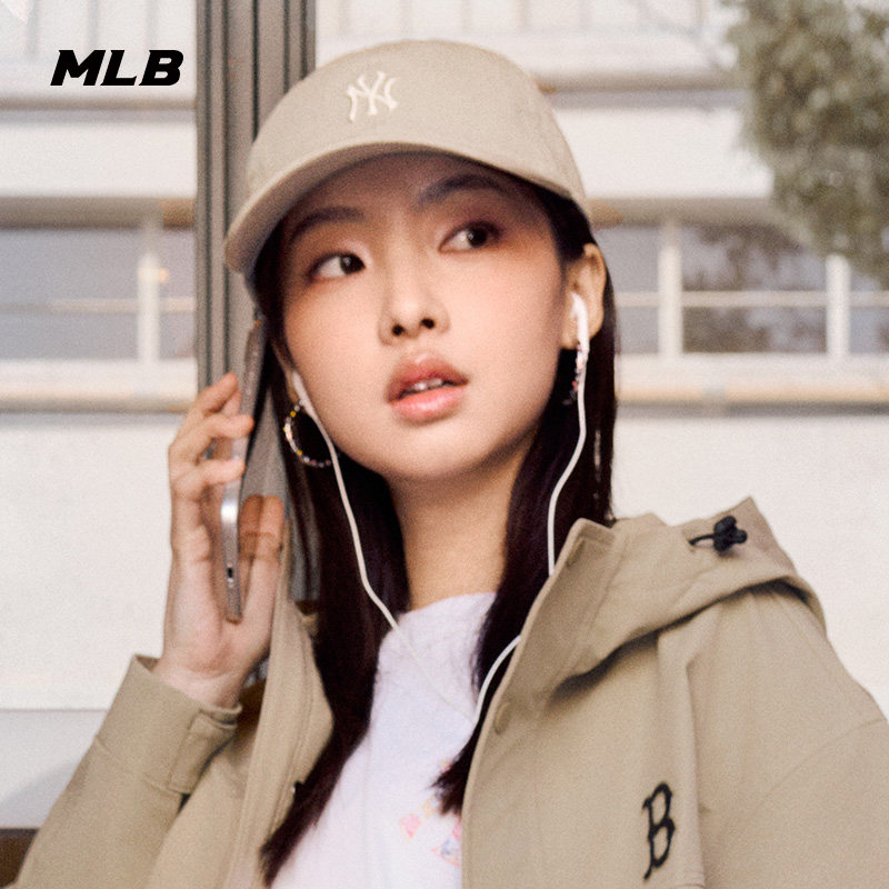MLB官方 TWS同款百搭显脸小复古软顶棒球帽25冬季新款CPB07/CPB09