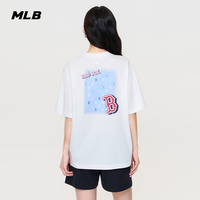 MLB官方百搭宽松波普老花凉感T恤TSM21