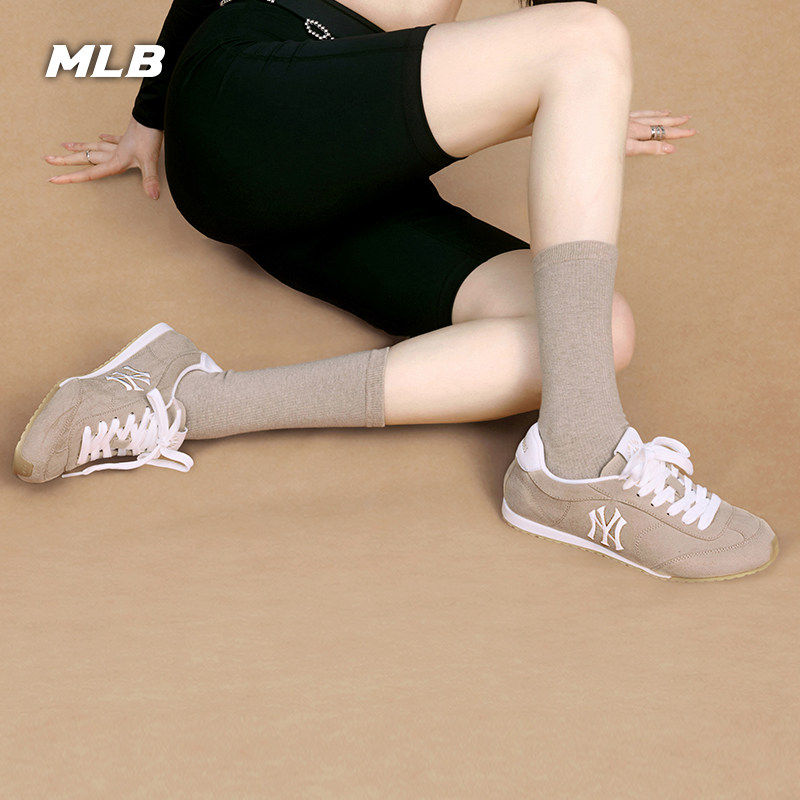 【七夕礼物】MLB官方章若楠同款甜酷风氧气德训薄底鞋26夏季CVWL1