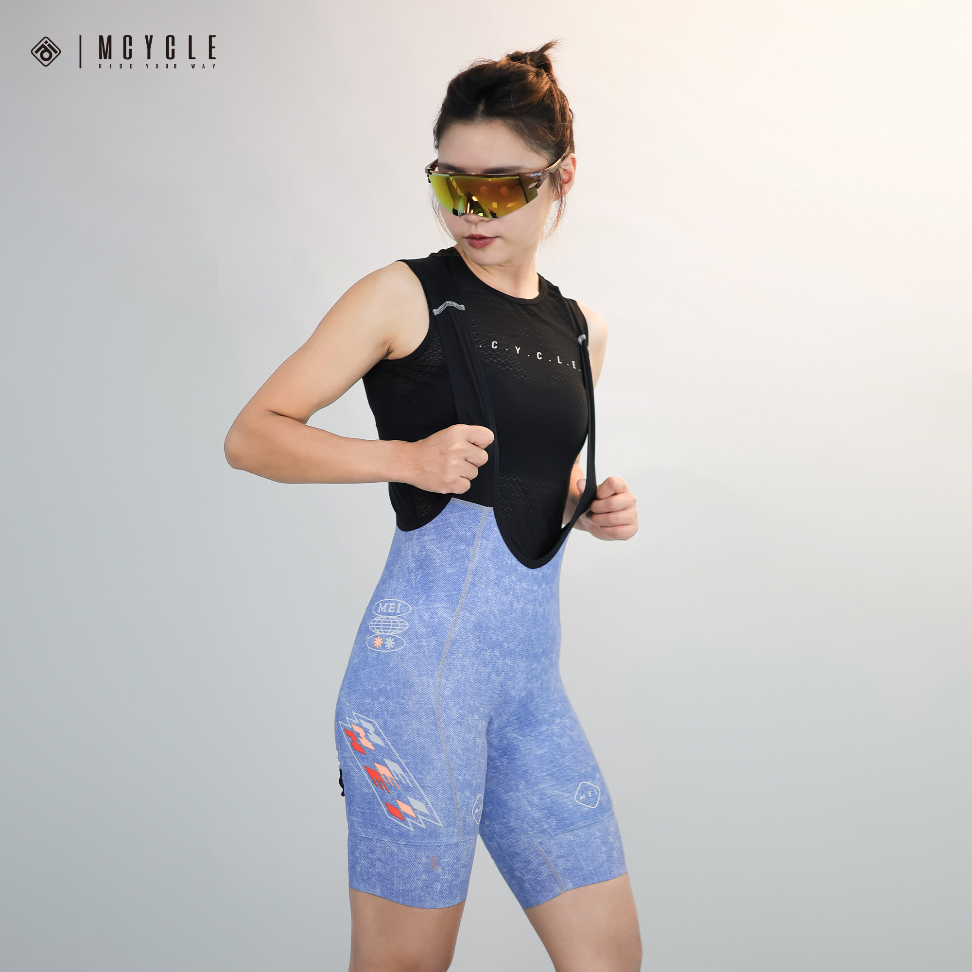 魅骑mcycle骑行背带短裤男女款专业自行公路车通用夏速干防晒减震,淘宝优惠券,粉丝福利购,淘宝优惠卷