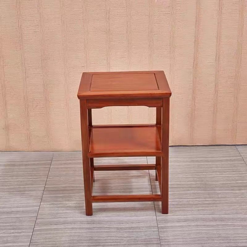 新中式实木椅子靠背椅仿古中式椅子茶桌椅子单个卧室轻奢客厅老式 - 图3