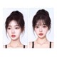 Character bangs wig for women's natural forehead