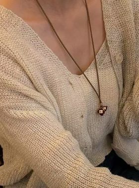 精致新中式美拉德复古葫芦吊坠