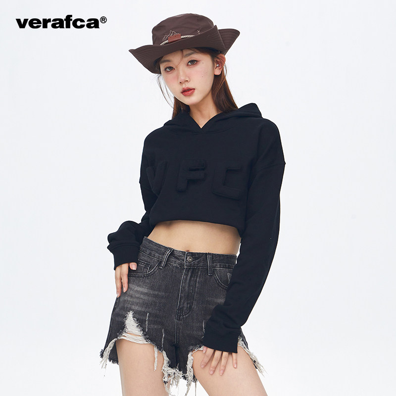 vfc /veraf ca立体工艺字母卫衣 verafca卫衣