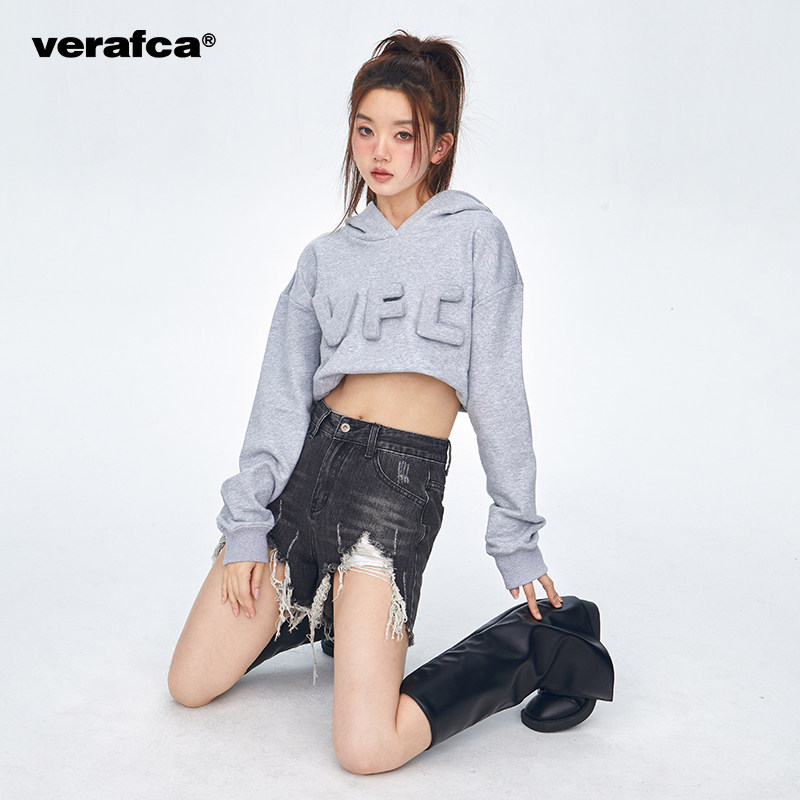 vfc /veraf ca立体工艺字母卫衣 verafca卫衣