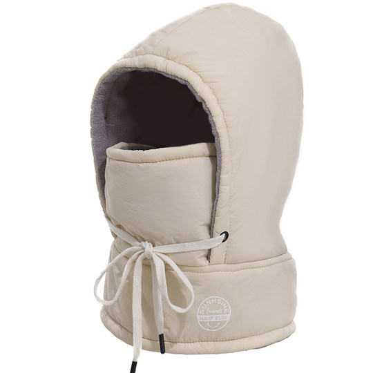 Lei Feng Hat Men's and Women's Winter Cycling Windproof One-piece Hat Plus Velvet