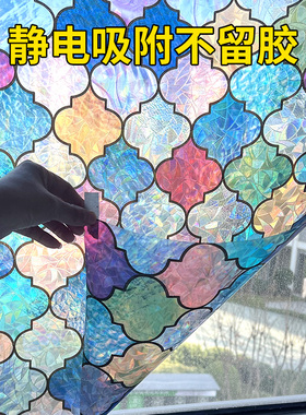 厨房移门彩色玻璃贴膜