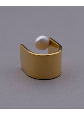 SUTP 别样设计感开口简约几何潮流个性轻奢小众ins戒指女