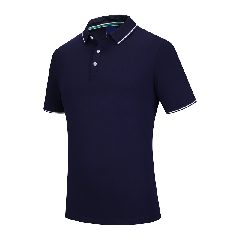 企业工作服定制 有领短袖男女t恤polo衫夏季公司团队服装印绣LOGO