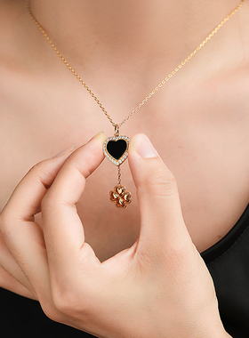 堤喜925银纯银蛇骨链女项链