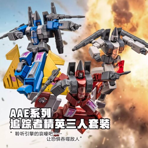 奥迪双钻变形金刚aae手办第二弹2微型谍战套装声波放大镜模型正版 - 图2