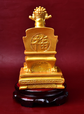 广济五爷龙王金身菩萨朱砂神像彩绘龙王五爷财神爷真身家用摆件