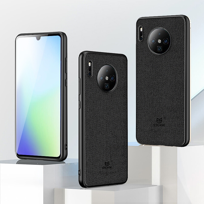 适用于华为mate30手机壳mate40pro布艺pro+5G版40rs保时捷mate20套全包防摔20x个性创意网红潮男女新款高档 - 图3