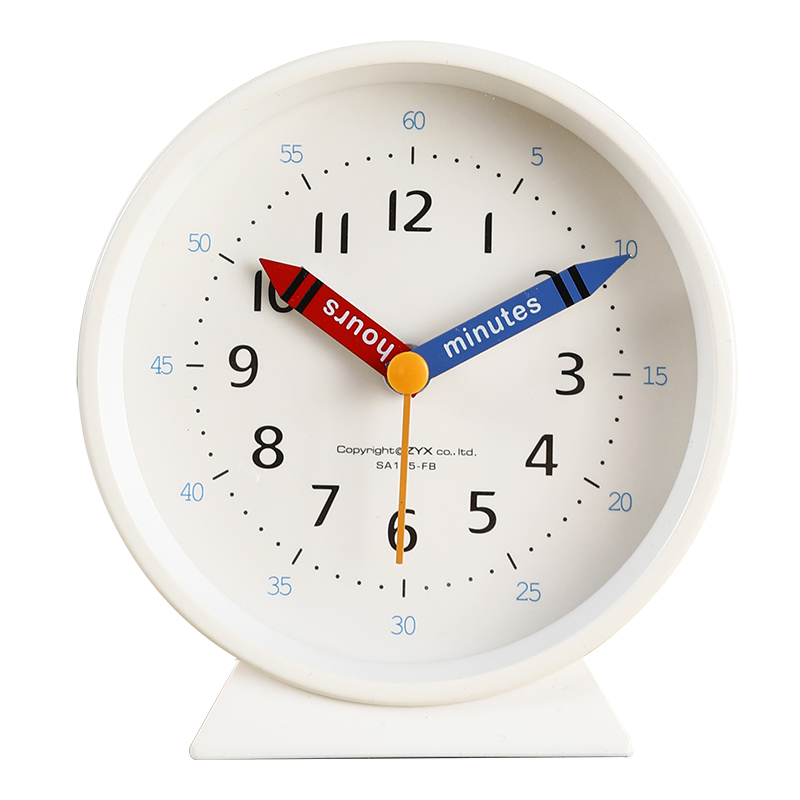 桌面学生台式钟表静音儿童小闹钟 尊奈尔闹钟/投影钟