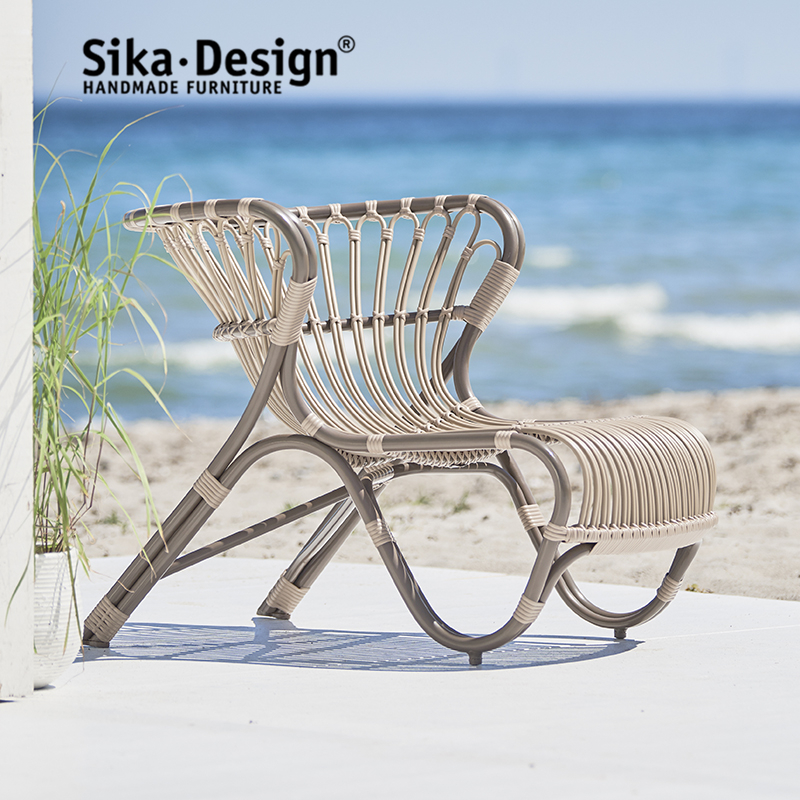 Sika Design Fox chair狐狸椅经典户外花园阳台休闲椅编织休闲椅-图1