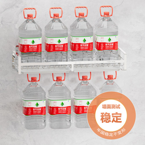 304不锈钢壁挂式碗碟架厨房墙壁免打孔墙上置物架水槽碗碟沥水架 - 图2