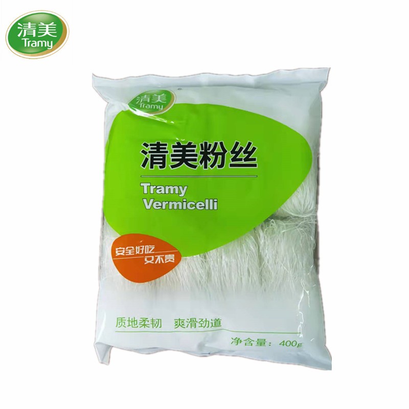 上海清美特色绿豆粉丝160g包*3包包邮精品干货火锅食材方便速食 - 图2