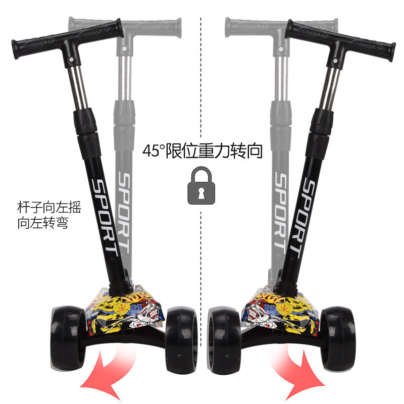 1-3-6-12-2岁小孩踏板三合一滑板车 别闹了玩具滑板车