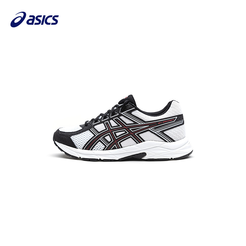 ASICS/亚瑟士童鞋秋季新款男女儿童透气运动跑步鞋CONTEND 4 GS - 图0