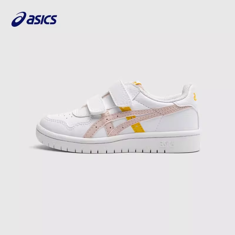 Asics/亚瑟士童鞋秋季新品男女儿童复古休闲低帮滑板鞋JAPAN - 图0