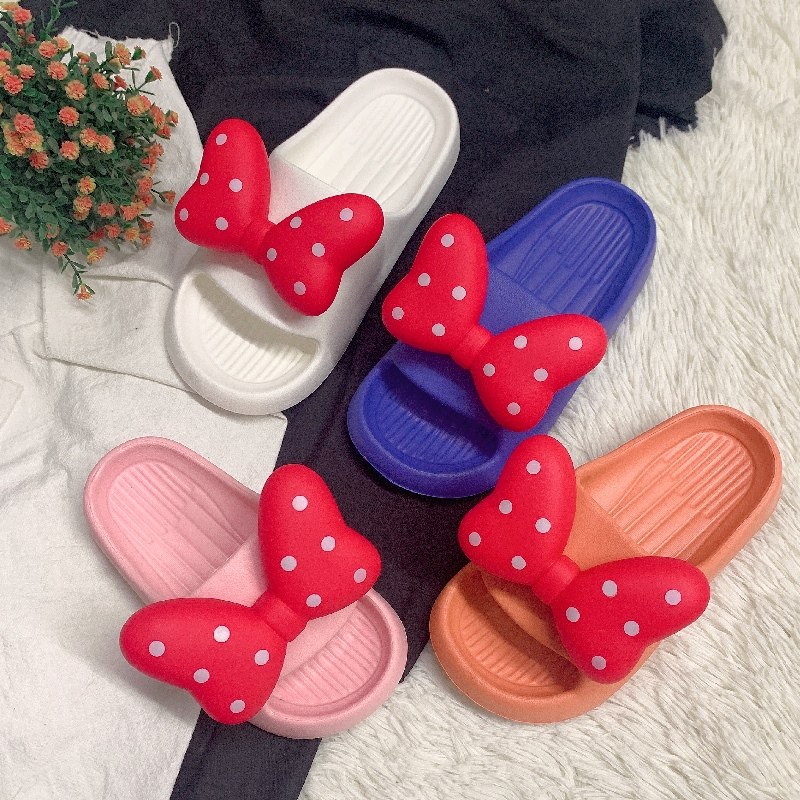 巧贝淘带响时尚立体塑料蝴蝶结橙色eva防水室外母女儿童凉拖鞋夏,淘宝优惠券,粉丝福利购,淘宝优惠卷