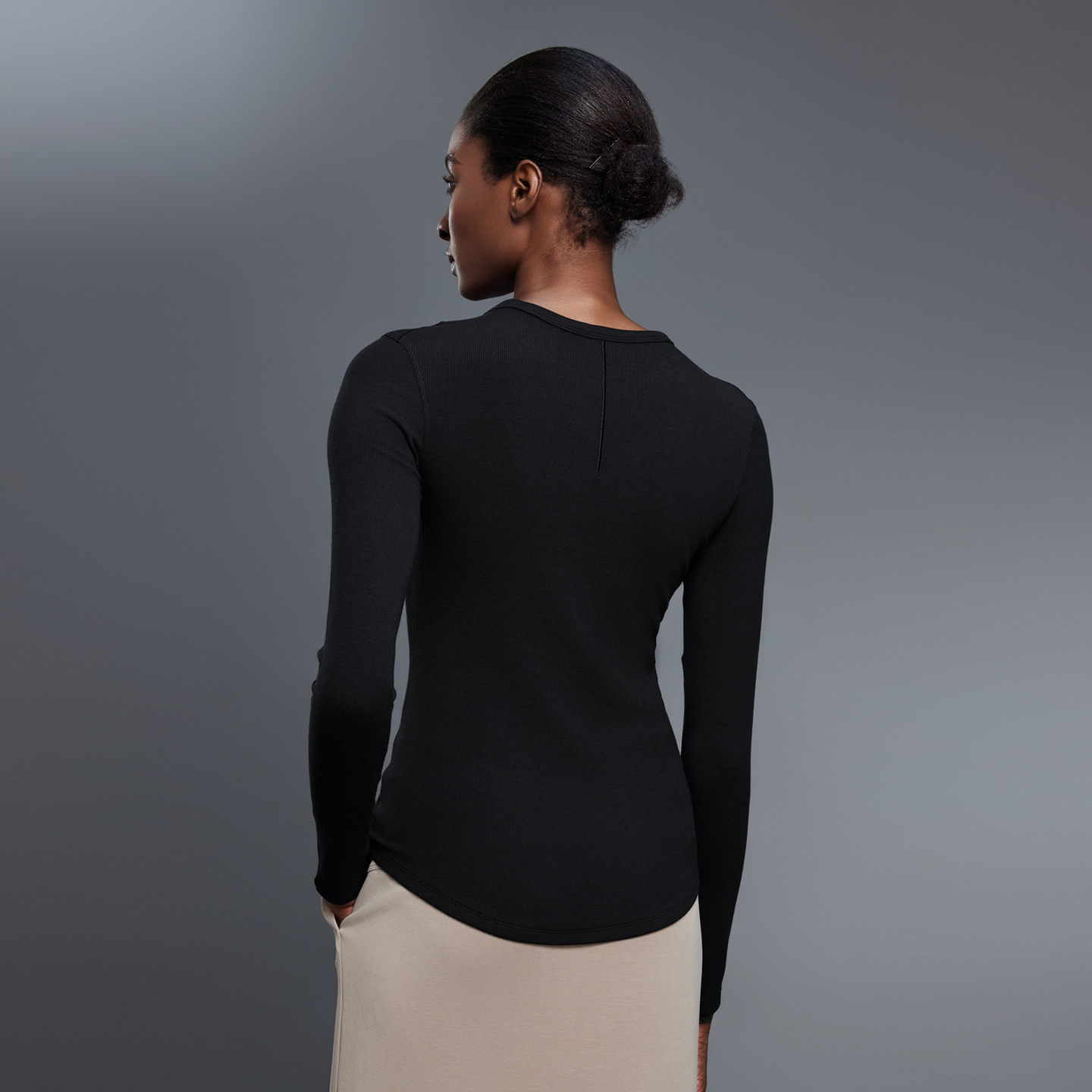 KUD秋季新款运动长袖T恤女薄款速干透气跑步圆领弹力健身训练上衣,淘宝优惠券,粉丝福利购,淘宝优惠卷