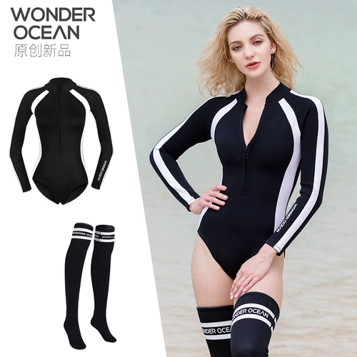 Боди, удерживающий тепло купальник, 2mm