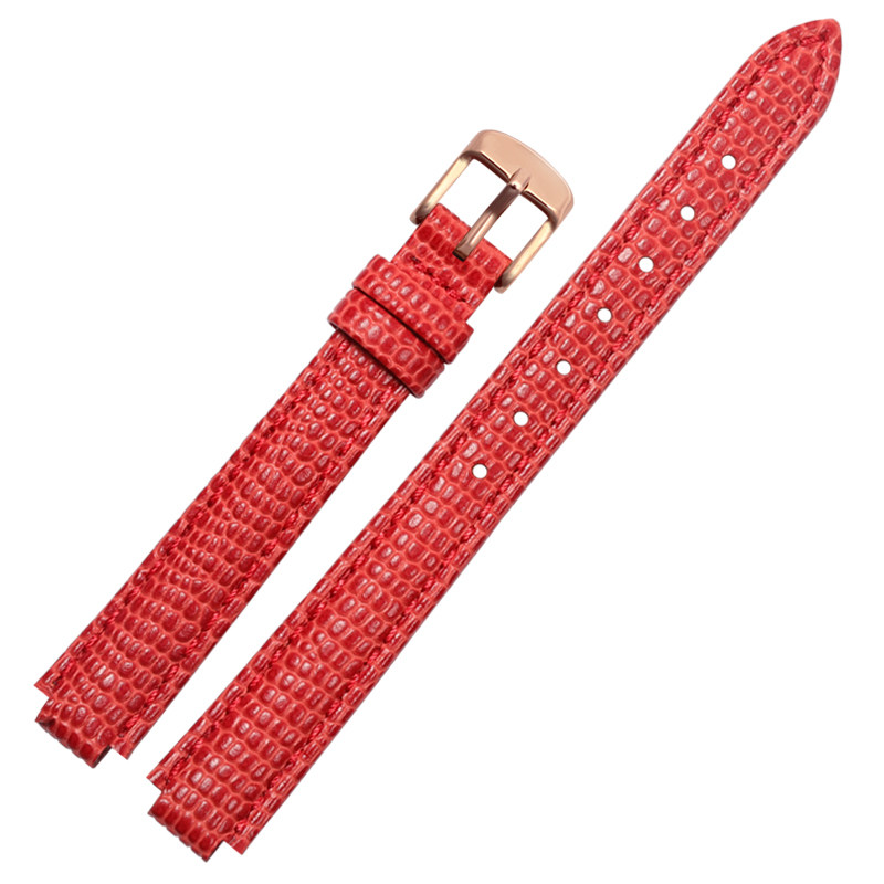 真皮凸口适配sheen卡西欧手表带 古潮配件