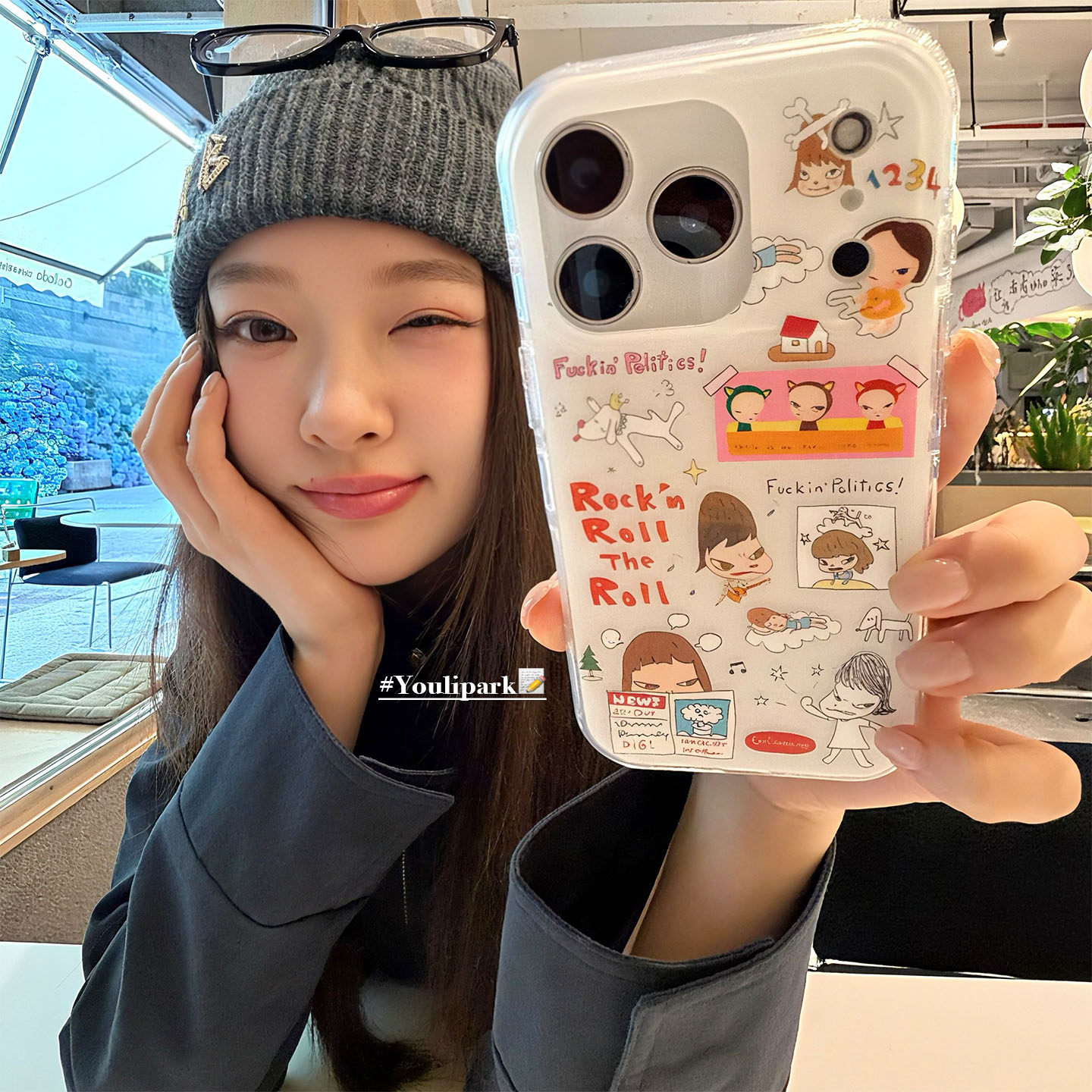 由里公园ins可爱趣味搞怪奈良美智插画17适用17pro苹果17ProMax手机壳iPhone16全包14新款16Promax保护套13女,淘宝优惠券,粉丝福利购,淘宝优惠卷