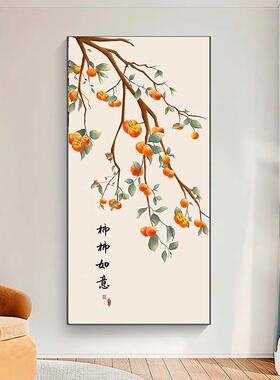 事事如意走廊尽头挂画古风新中式