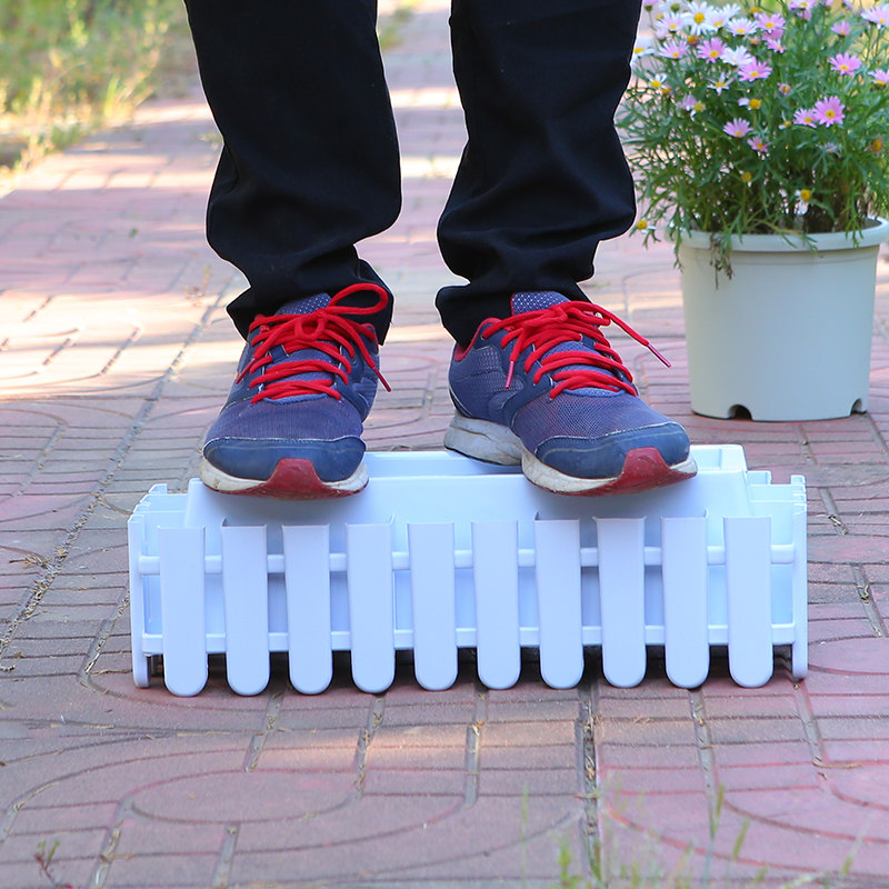 栅栏式花盆特大长方形花槽围栏育苗种菜花箱彩色花池护栏插花装饰,淘宝优惠券,粉丝福利购,淘宝优惠卷