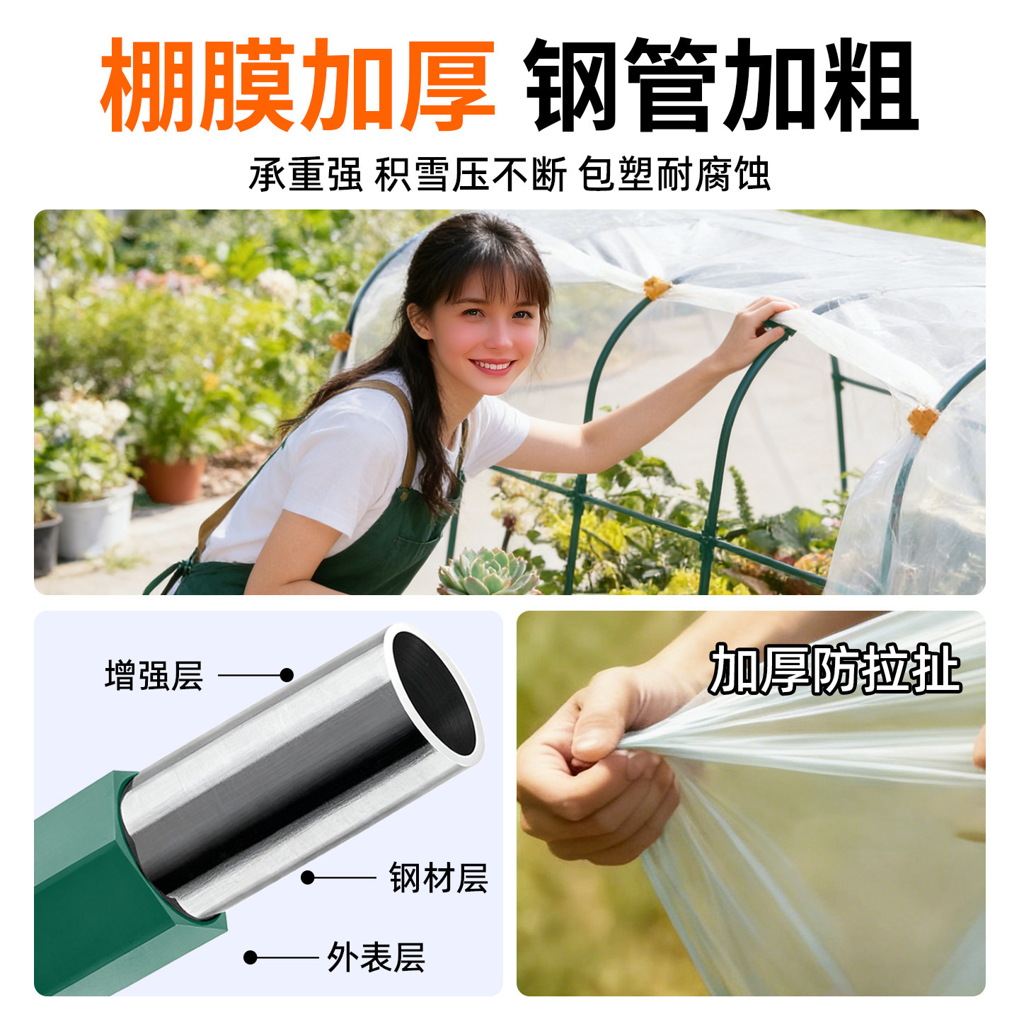 花棚暖房庭院花房家用保温罩阳光房保暖防冻罩绿植阳台室外小暖棚,淘宝优惠券,粉丝福利购,淘宝优惠卷