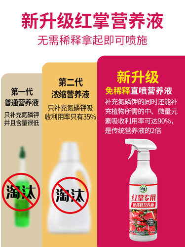 红掌专用免稀释营养液植物活力促生长绿植生根氮磷钾肥料液体肥料 - 图1
