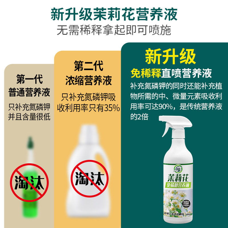 免稀释茉莉花专用营养液家用促开花卉盆栽喜酸植物液体肥花肥料,淘宝优惠券,粉丝福利购,淘宝优惠卷