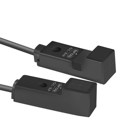 小方形接近开关GL-8H,F金属感应直流三线NPN常开PNP 24v 12V 老款 - 图3
