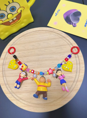 Liya手作迪士尼米奇米老鼠挂件爱丽丝梦游仙境手机链童话包包挂饰