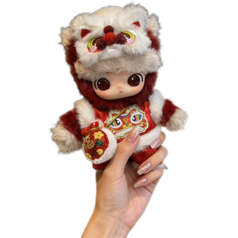 马力全开盲盒娃衣千里马通关马开心马衣服替换装毛绒公仔红色醒狮,淘宝优惠券,粉丝福利购,淘宝优惠卷