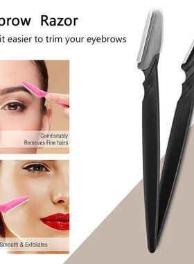 3/5/12/20pcs Eyebrow Razors With Container Facial Eye Brow T